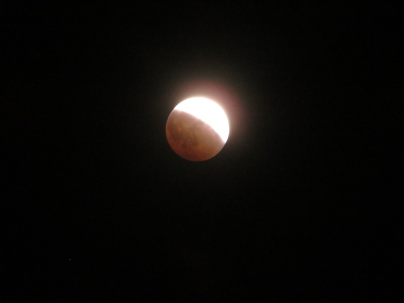 Moon On Fire!